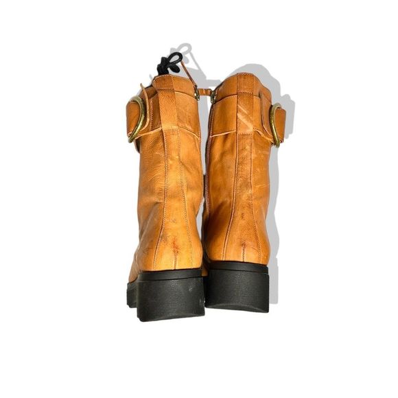 Free People FP Collection Harley Lace-Up Leather Boots - Picture 4 of 9